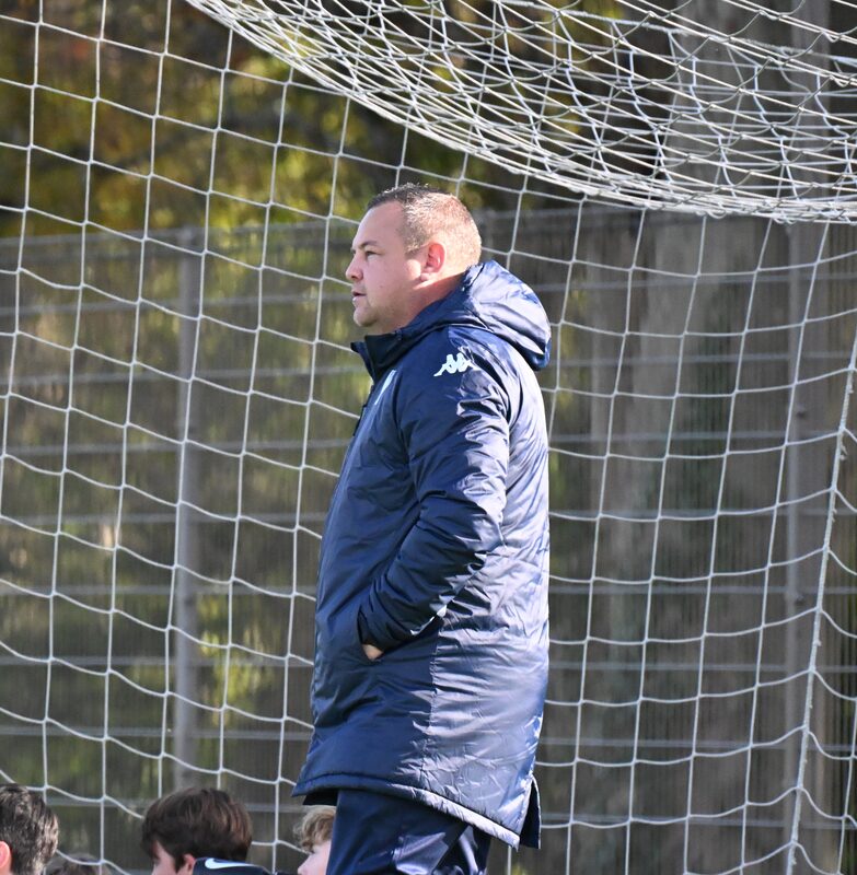 Julien Beaufils lors d'un stage de football